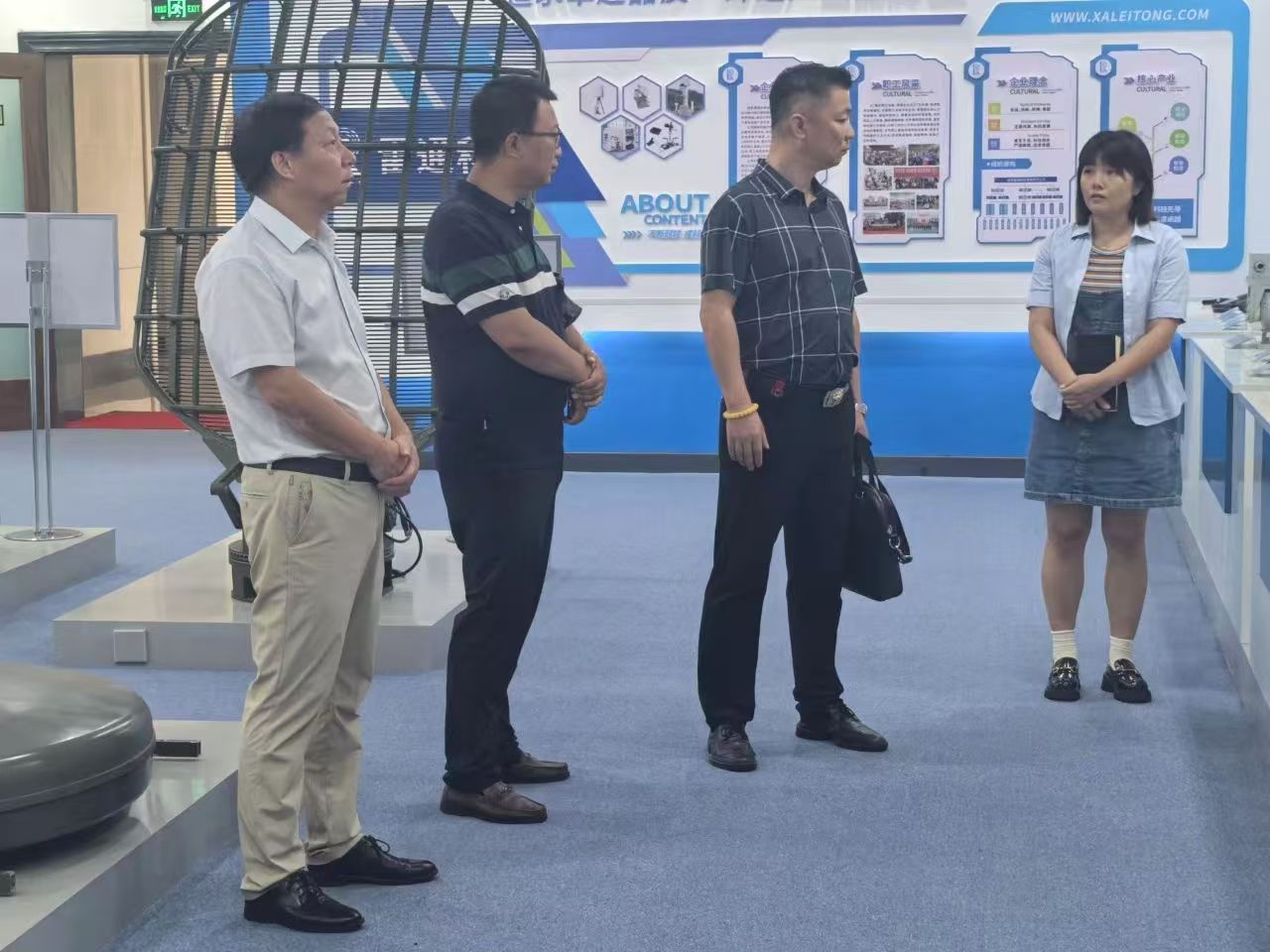 陕西省无人机技术服务协会走访西安雷通科技有限责任公司，共谋”反无领域“新篇章！
